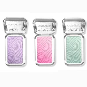 NYX Professional Makeup Buttermelt Highlight Trio ✨ Purple, Pink, & Mint 🆕
